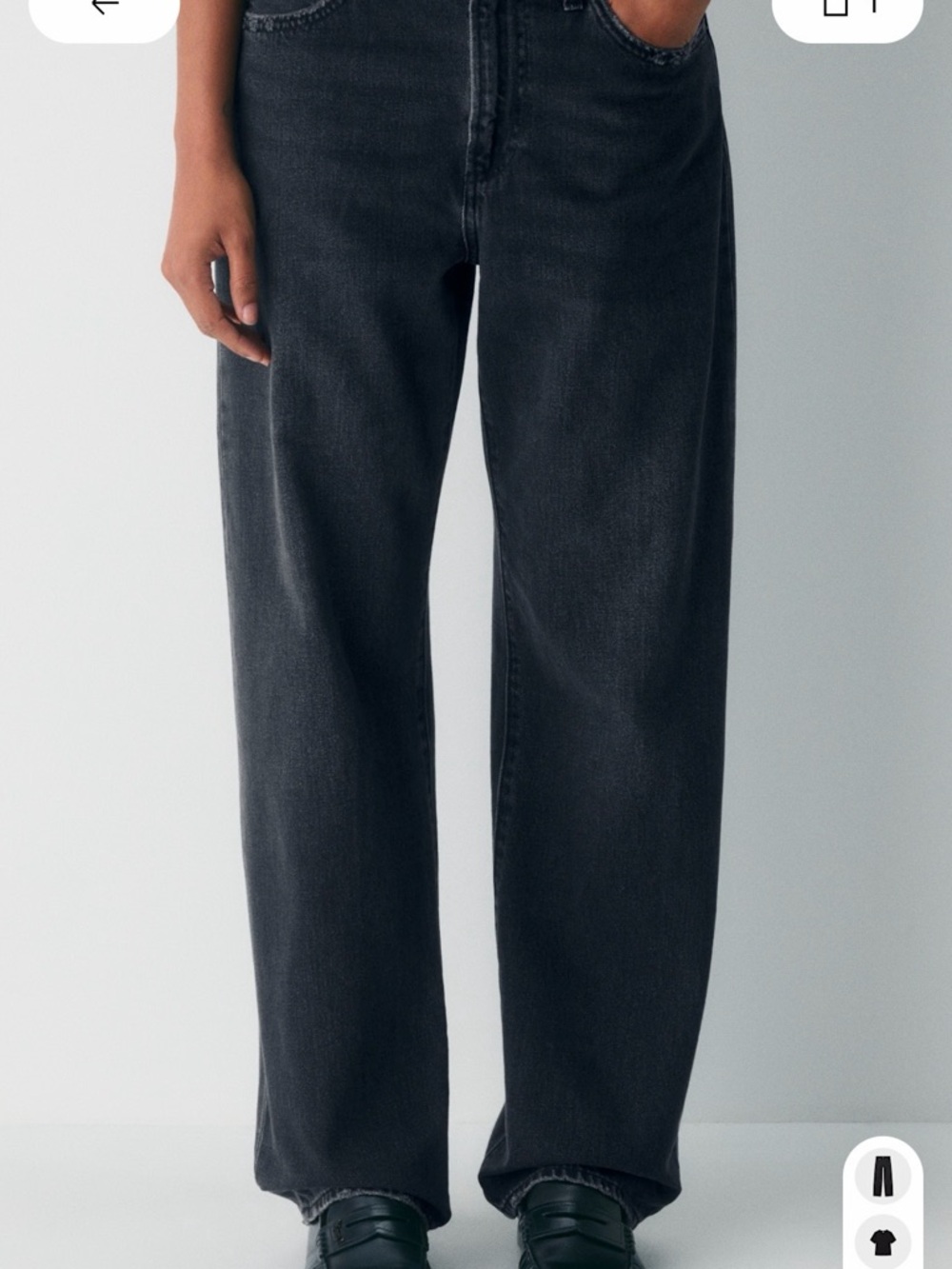 ARITZIA Denim Forum The '90s Marlo Hi-Rise Baggy Jean - Picture 2 of 7